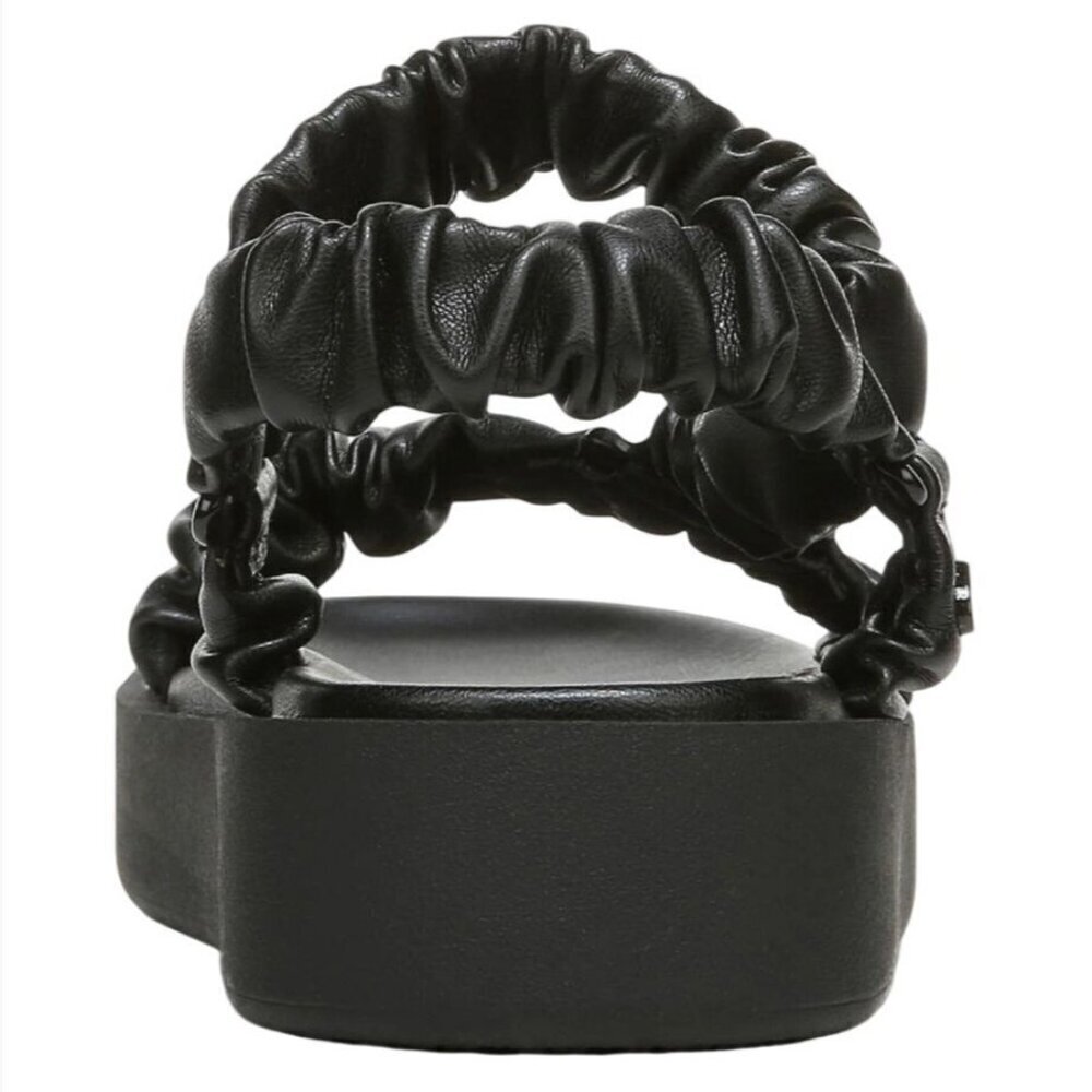 CIRCUS BY SAM EDELMAN / Harlene / Black / Scrunchie Strap / Platform / Sandals / - Picture 5 of 8